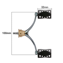 Load image into Gallery viewer, SANLIKE Aluminum Alloy Fishing Reels Handle for Shimano Drum-reel & Baitcasting Fishing Reel Double Arm Spinning Reel