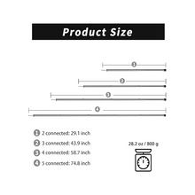 Load image into Gallery viewer, SANLIKE 2 sets telescopic tent poles waterproof adjustable tent poles for camping tents awning poles outdoor accessory tool