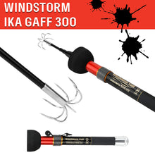 Load image into Gallery viewer, SANLIKE Stainless Steel Squid Gaff Seven Hooks Extendable Contractile Gripper Squids Rod Hook Fishing Gear 3M Squid Tool