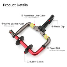 Load image into Gallery viewer, SANLIKE Reel The Fishing Line Tippet Spool Is Inserted Into The Holder Fishing Line Can Be Conveniently Stored Tool