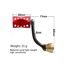 Load image into Gallery viewer, SANLIKE High-strength Aviation Aluminum Corrosion-resistant Reel Handle for Daiwa Special Spinning Reels Bait Reel Handle Replacement