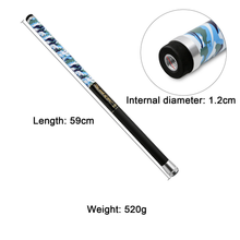 Load image into Gallery viewer, SANLIKE 5/6m Camouflage Carbon Fibre Portable Retractable Fishing Net Rod with Shoulder Strap Fishing Net Handle Fishing Tools
