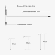 Load image into Gallery viewer, SANLIKE T-type Balance Stainless Steel Deep Sea Fishing Accessories Anti-winding Sea Fishing Giant Bracket Balance