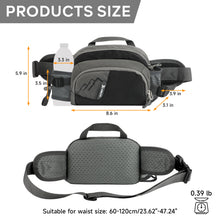 Load image into Gallery viewer, SANLIKE Waist Pack Nylon Bodypack Hiking Phone Pouch Outdoor Sports Waterproof Running Bag Gym Bags Fanny Pack For Travel
