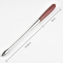 Load image into Gallery viewer, Stainless Steel Hook RemoverBlind Stab Deep Throat Hook RemoverPearwood HandleFish TakerRetractorFishing Accessories