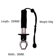 Load image into Gallery viewer, SANLIKE Stainless Steel Portable Fishing Lip Clip EVA Handle Corrosion Resistant For Saltwater Freshwater Control Fishing Tools