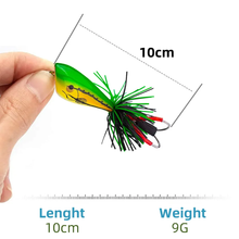 Load image into Gallery viewer, SANLIKE ABS Plastic Hard Bait Thunderfrog Lures Fishing Lures with Smooth Spray Paint Pro Bionic Barbed Hooks Fishing Tools