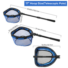 Load image into Gallery viewer, SANLIKE Float Fishing Net Carbon Steel Telescoping Foldable Landing Net Retractable Pole Fishing Equipment Accessories