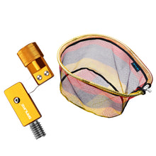 Load image into Gallery viewer, SANLIKE Folding Fishing Nets Adapters Collapsible Handle Landing Dip Mesh Folding Head 12mm Screw PE Net Fishing Accessory Tool