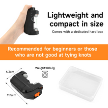 Load image into Gallery viewer, SANLIKE Electric Knotter Knot Assist Fishing Bobbin Winder Fishing Line Automatic Knotting Tackle Equipment