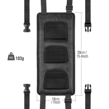 Load image into Gallery viewer, SANLIKE 2pcs Car Seat Fishing Rod Rack Set Car Fishing Rod Rack Velcro Strap Adjustable Car Fishing Rod Rack Car Fixing Belt