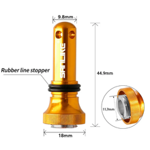 Load image into Gallery viewer, SANLIKE Aluminium Fishing Reel Handle Protection Bracket Corrosion Resistant For Shimao and Daiwa Reels Fishing Accessories