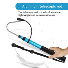 Load image into Gallery viewer, SANLIKE 60cm Fishing Spear Hook Aluminum Alloy Handle Stainless Telescopic Fishing Gaff Ice Sea Fishing Tackle Accessories