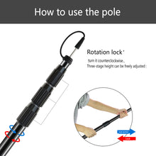 Load image into Gallery viewer, SANLIKE Retractable tent poles Adjustable tent poles Portable lightweight fibreglass tent poles for setting up camping tents