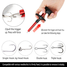 Load image into Gallery viewer, SANLIKE Fishing Combat Belt Adjustable Fishing Belly Top Hook Removal Tool Stainless Steel Hook UnhookerFishing Tool Accessories