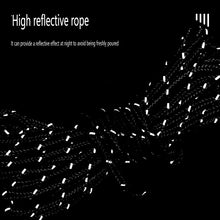 Load image into Gallery viewer, SANLIKE 4pcs 4mm Outdoor Pulley Adjustable Tent Stand Metal Lifting Pulley Highly Reflective Wind Cord Compact and Portable