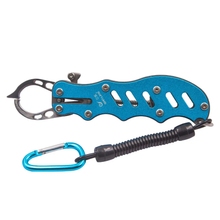 Load image into Gallery viewer, SANLIKE Fishing Lip Grip Plier Grabber Stainless Steel Controller Hand Grip Portable Fish Lip Gripper Fishing Tool Accessories