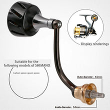 Load image into Gallery viewer, SANLIKE Fishing Reel Handle Right And Left of Thread Aviation Aluminum Fishing Tool for Shimano Spinning Reels