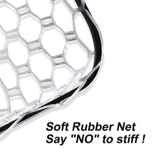Load image into Gallery viewer, SANLIKE 0.85m Fishing Net Collapsible Pole Folding Extend Rubber Coated Freshwater Saltwater Landing Net for Carp Catching