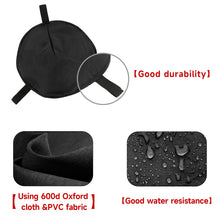 Load image into Gallery viewer, SANLIKE Yurt Black Dome Cap Waterproof Tent Top 4 Ropes Stainless Steel Self-Locking Climbing Buckle Outdoor Tent Accessories
