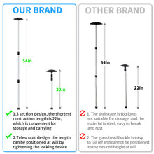 Load image into Gallery viewer, SANLIKE Adjustable Stretch Golf Club Travel Support 54Inch Aluminum Alloy Supplies Accessories Protect Shocks Clubs