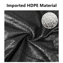 Load image into Gallery viewer, High shading rate new polyethylene black sunshade net 12-pin seiko edging black sunshade tarpaulin roof balcony courtyard camping essential sunscreen, windproof, anti-aging, warm and moisture-proof, more durable
