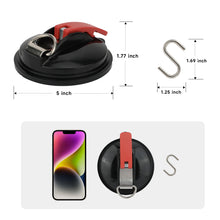 Load image into Gallery viewer, SANLIKE Suction Cup High Strength D-Shaped Buckle Strong And Durable Wear-Resistant Tents Securing Hook accessories