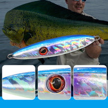 Load image into Gallery viewer, SANLIKE 140g 160g 180g Slow Metal Jig Trout Tuna Bass Shore Casting Jigging Spoon Sea Fishing Jigging Fishing Tackle