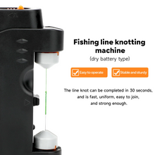 Load image into Gallery viewer, SANLIKE Electric Knotter Knot Assist Fishing Bobbin Winder Fishing Line Automatic Knotting Tackle Equipment