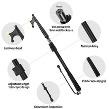 Load image into Gallery viewer, SANLIKE Telescopic Boat Hook Floating Durable Rustproof with Glow-in-the-Dark Beads Pushrod Boat Accessories Fishing Kayak