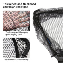 Load image into Gallery viewer, SANLIKE Fishing Landing Nets Collapsible Telescopic Sturdy Pole Handle for Saltwater Freshwater Fishing Tool Extending to 38.5in