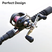 Load image into Gallery viewer, SANLIKE Baitcasting Reel Saltwater Dual Brakes Reel 11BB+1 Ball Bearings Bait Casting Reels Spinning Wheel Type Fishing Wheel