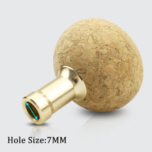 Load image into Gallery viewer, Fishing reel spinning reel crank 37MM ball grip pill rubber cork DIY change crank knob cork knob reel fishing handle accessories