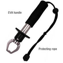 Load image into Gallery viewer, SANLIKE Stainless Steel Portable Fishing Lip Clip EVA Handle Corrosion Resistant For Saltwater Freshwater Control Fishing Tools