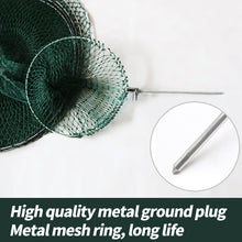 Load image into Gallery viewer, SANLIKE Fishing Net Folding Telescoping Quick-drying Nylon Mesh Fishing Basket Dip Nets Soft Protective Pocket Tackle Tool
