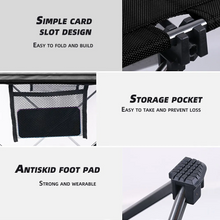 Load image into Gallery viewer, SANLIKE Portable Foldable Table Camping Outdoor Furniture Computer Bed Tables Picnic Aluminium Alloy Ultra Light Folding Desk