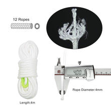 Load image into Gallery viewer, SANLIKE Tent Stakes Pegs with Hook Guy Lines Long Rope Plastic Hammer Tool Set for Camping Outdoor Activities Tent Accessories