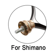 Load image into Gallery viewer, SANLIKE Aluminium Fishing Reel with Ultra-Light and Corrosion-Proof Handle for SHIMANO Spinning Reels for Sea Fishing