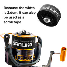 Load image into Gallery viewer, SANLIKE Multifunctional Fishing Reels strap 1.5m*2.6cm Black Autohesion Fishing Rod Tie Holders Straps Belts Fishing Accessories