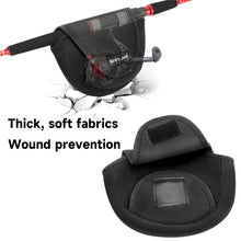 Load image into Gallery viewer, SANLIKE Black EVA Fishing Reel Bag Sheath Casting Reel Spinning Reel Bag Portable Protective Fishing Gear Bag Fishing Tools