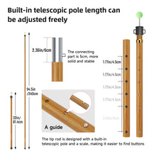 Load image into Gallery viewer, SANLIKE 2pcs muwen tent poles Outdoor camping accessories Adjustable poles Shade sail tent accessories Tent support poles