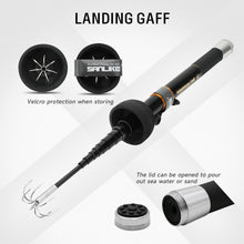 Load image into Gallery viewer, SANLIKE 3M 4M Stainless Steel Expandable Squid Hooks Shrinkable Gripper Squid Hooks Sharp Corrosion Resistant Fishing Gear Squid