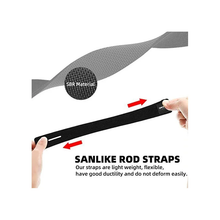 Load image into Gallery viewer, SANLIKE 5Pcs/set Fishing Rod Tie Holders Straps Fastener Elastic Wrap Band Fishing Rod Belts Fishing Tools Accessory