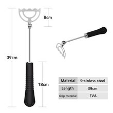 Load image into Gallery viewer, SANLIKE Portable Stainless Steel Folding Shovel Fish Bait Spade Fishing Tackle Fishing Lure Shovel Can Float On Water