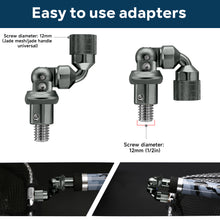 Load image into Gallery viewer, SANLIKE Fishing Net Glass Fibre Handle Rod Telescoping Foldable Landing Net Pole With Adapter Fishing Equipment Tools