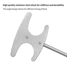 Load image into Gallery viewer, SANLIKE 39cm stainless steel shrimp bait shovel EVA non-slip handle easy to carry bait shovel fishing tool accessories