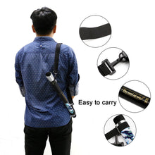 Load image into Gallery viewer, SANLIKE 3M Fishing Net Carbon Pole Telescopic Folding Adjustable Handle Rubber coated Landing Net Fishing Tackle Accessories