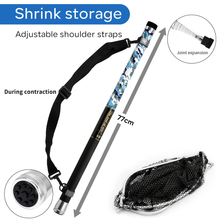 Load image into Gallery viewer, SANLIKE 5m/6m Fishing Net And Folding joint set Retractable Carbon Pole Landing Nylon Net Adapter Fishing Tool Accessories