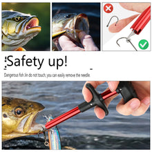 Load image into Gallery viewer, SANLIKE Fishing Combat Belt Adjustable Fishing Belly Top Hook Removal Tool Stainless Steel Hook UnhookerFishing Tool Accessories