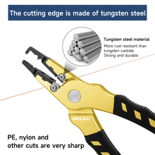 Load image into Gallery viewer, SANLIKE Fish Plier With Fish Lip Grip Antirust Aluminum Alloy Tungsten Carbide Fishing Hook Remover Line Cutting Fish Grabber